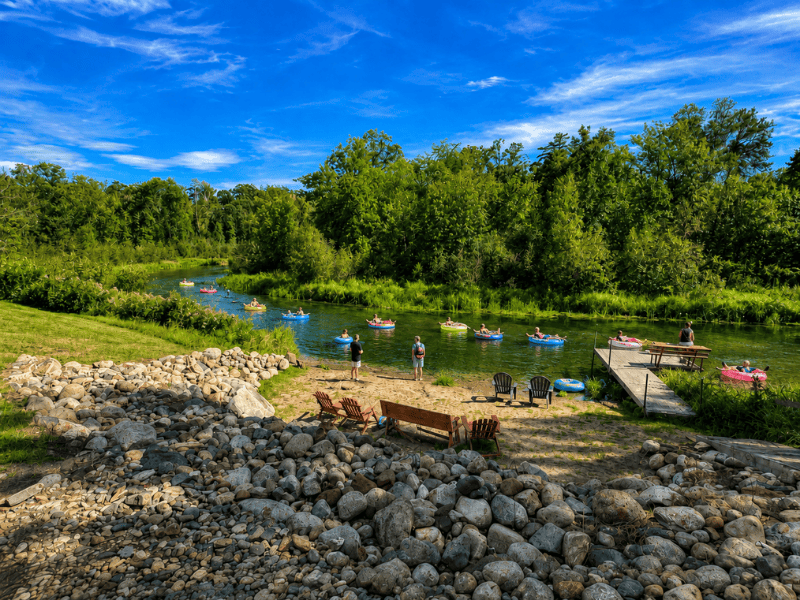 Creekside Fun - Up A Creek Campground