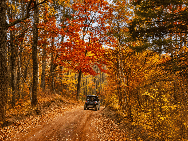 Fall Atv Ride - Up A Creek Campground